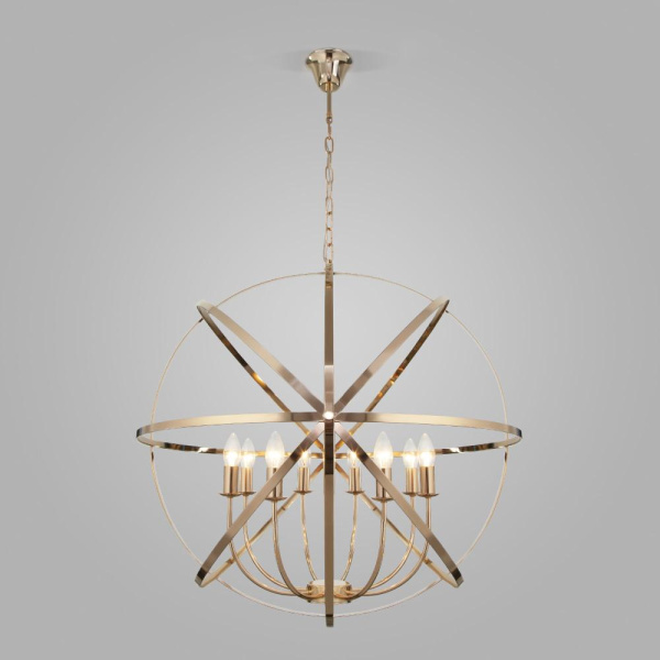 Подвесная люстра в стиле лофт 60139/8 золото