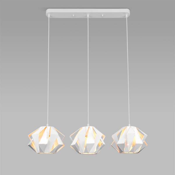 Подвесной светильник в стиле лофт 50137/3 белый