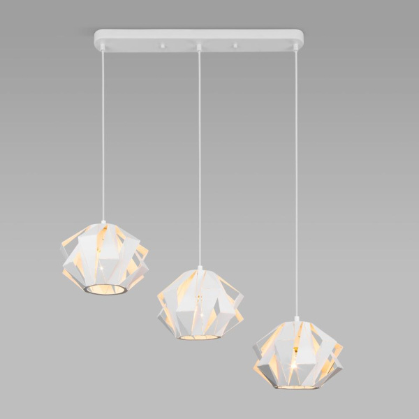 Подвесной светильник в стиле лофт 50137/3 белый