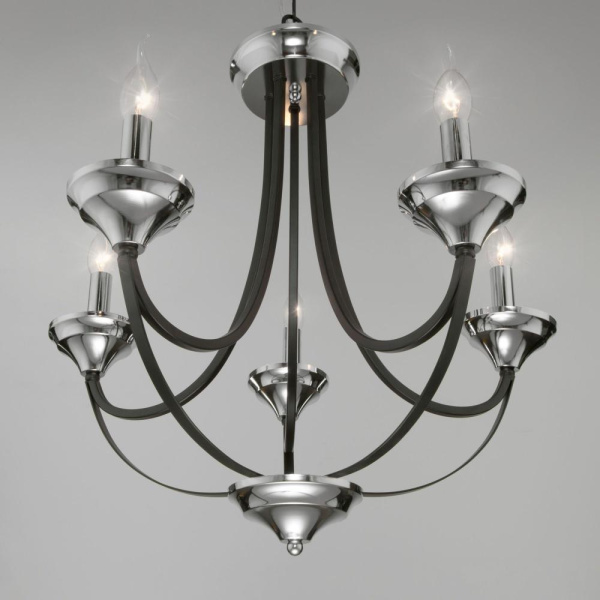 Подвесная люстра в классическом стиле 60098/5 хром