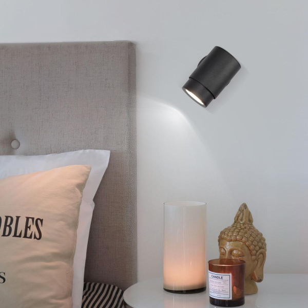 Настенный светильник в стиле лофт 20124/1 черный