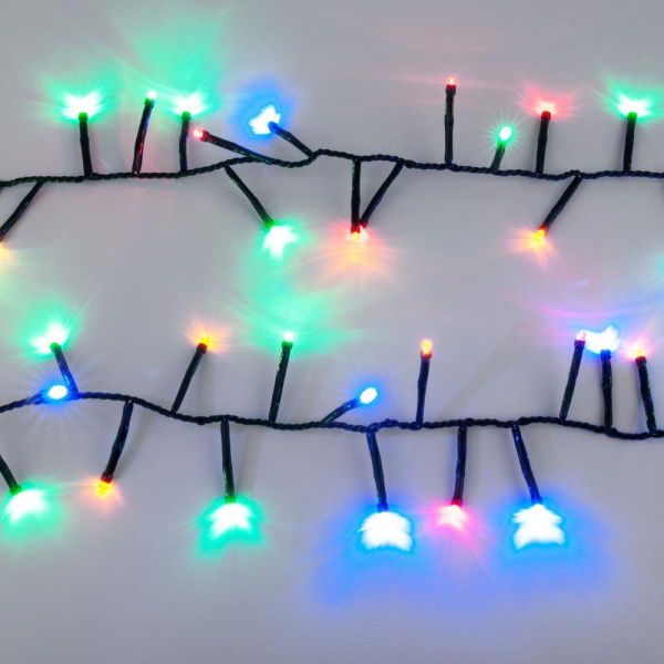 Гирлянда нить "Мишура" мульти 5м IP20 400-004 мульти