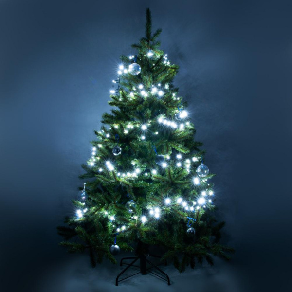 Гирлянда нить "Мишура" белый 5м IP20 400-004 белый