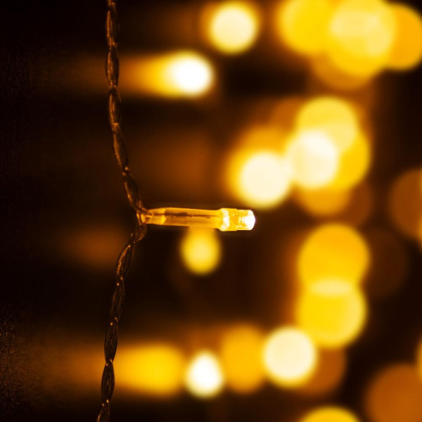 Гирлянда "Занавес" теплый белый 2*3м IP20 200-002 теплый белый