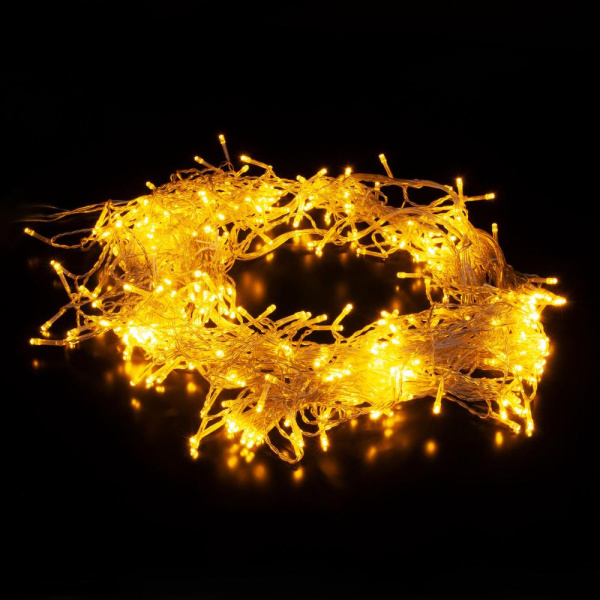 Гирлянда "Занавес" теплый белый 2*3м IP20 200-002 теплый белый