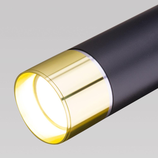 Подвесной светильник в стиле лофт DLN107 GU10 черный/золото