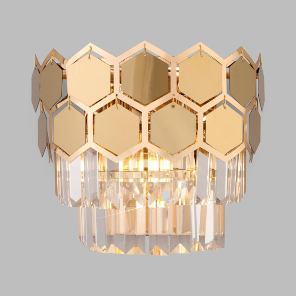 Настенный светильник с хрусталем 10124/2