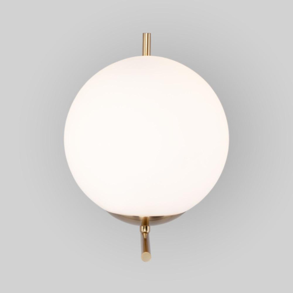 Настенный светильник со стеклянным плафоном 70153/1 латунь