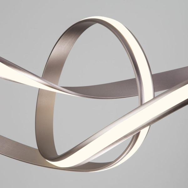 Подвесной светодиодный светильник в стиле минимализм 90174/1 сатин-никель