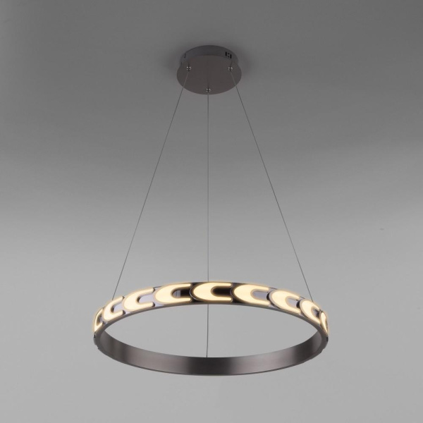 Подвесной светодиодный светильник с регулировкой цветовой температуры и яркости 90164/1 сатин-никель