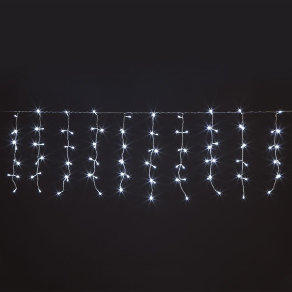 Гирлянда занавес белый 1,5*1 м IP20 200-001 белый