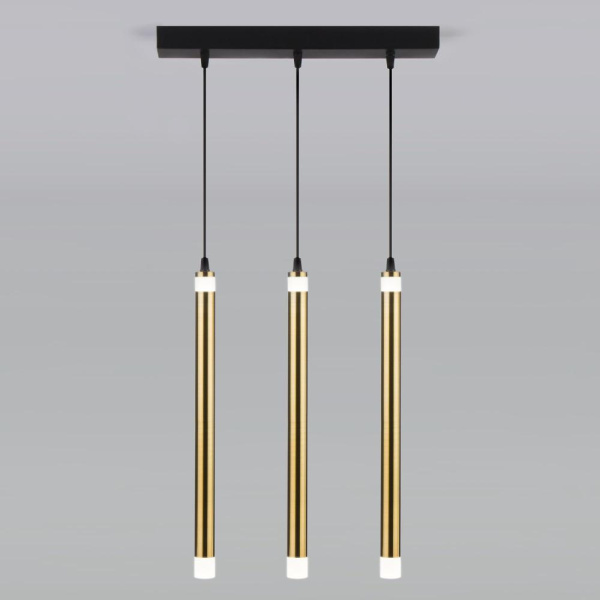 Подвесной светодиодный светильник в стиле лофт 50133/3 LED бронза