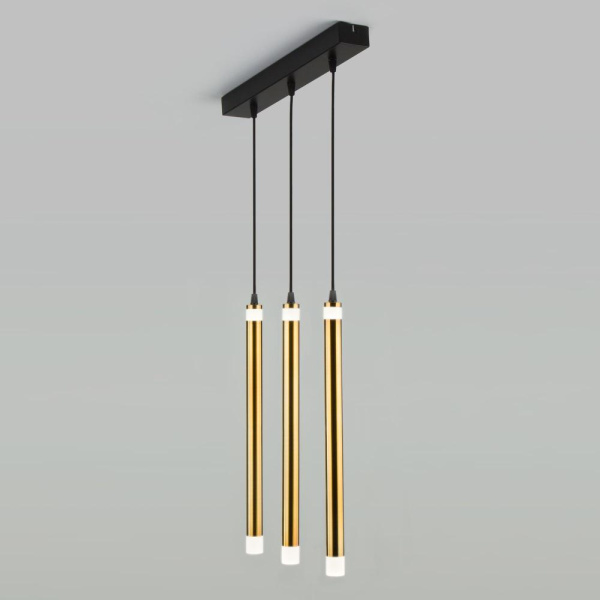 Подвесной светодиодный светильник в стиле лофт 50133/3 LED бронза