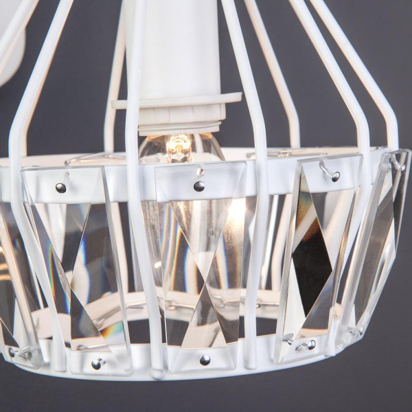 Настенный светильник в стиле лофт 70075/1 белый