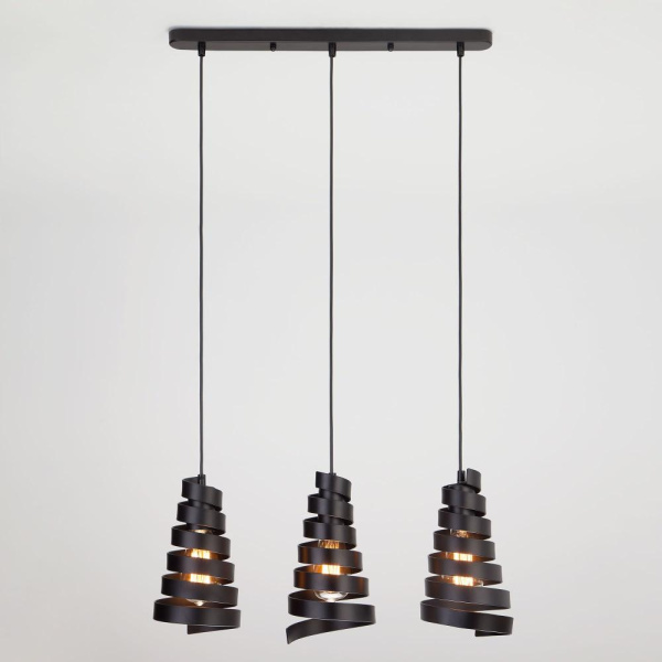 Подвесной светильник в стиле лофт 50058/3 черный