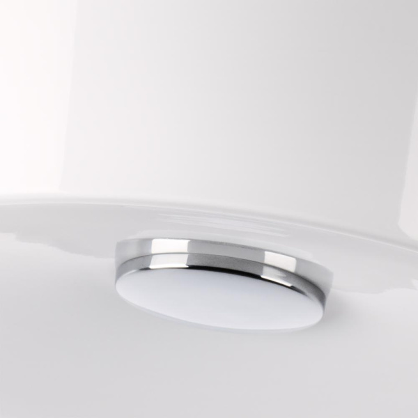 809356 Люстра CELESTA LED 28W 1400LM АЛЮМИНИЙ/БЕЛЫЙ 3000K