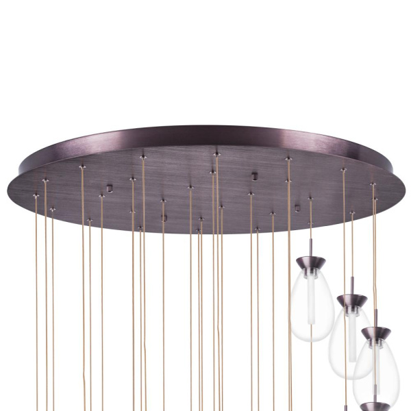 805289 Люстра COLORE LED 28х4W 5600LM КОФЕЙНЫЙ/МУЛЬТИКОЛОР 3000K