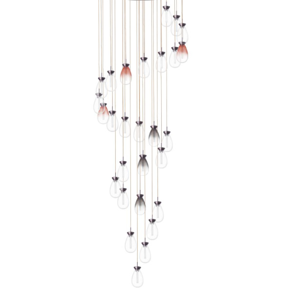 805289 Люстра COLORE LED 28х4W 5600LM КОФЕЙНЫЙ/МУЛЬТИКОЛОР 3000K