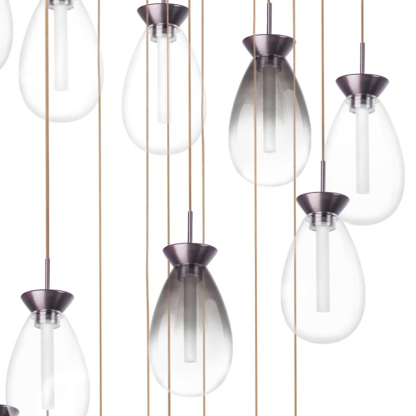 805289 Люстра COLORE LED 28х4W 5600LM КОФЕЙНЫЙ/МУЛЬТИКОЛОР 3000K