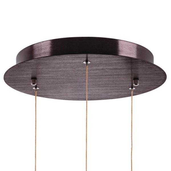 801090 Люстра SFERETTA LED 9х1,35W 600LM КОФЕЙНЫЙ/ПРОЗРАЧНЫЙ 3000K