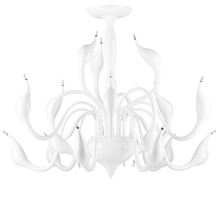 751186 Люстра потол Cigno collo 18х20W G4 БЕЛЫЙ