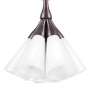 757070 Люстра CONE 7х10W (led) E14 КОФЕЙНЫЙ/БЕЛЫЙ
