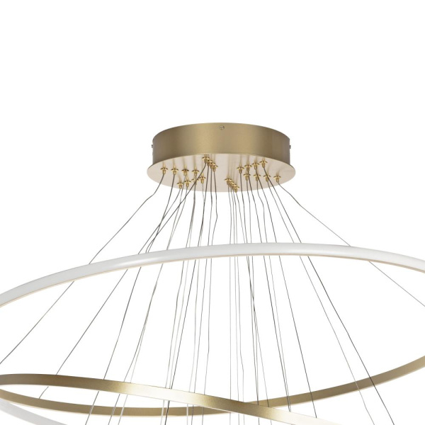 736483 Люстра ROTONDA 293W LED 8471LM 120G ЗОЛОТО 3000K