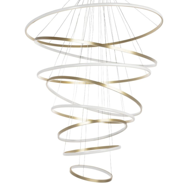 736483 Люстра ROTONDA 293W LED 8471LM 120G ЗОЛОТО 3000K