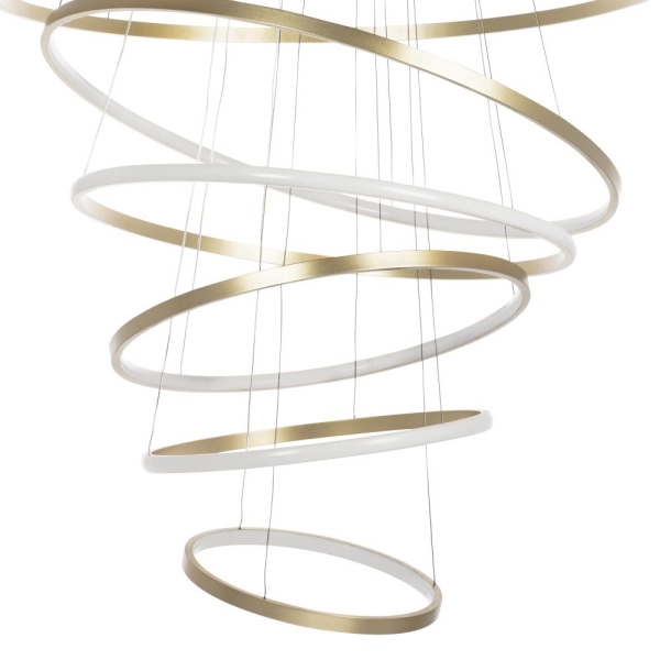 736483 Люстра ROTONDA 293W LED 8471LM 120G ЗОЛОТО 3000K