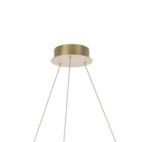 736323 Люстра ROTONDA 55W LED 2835LM 120G ЗОЛОТО 3000K