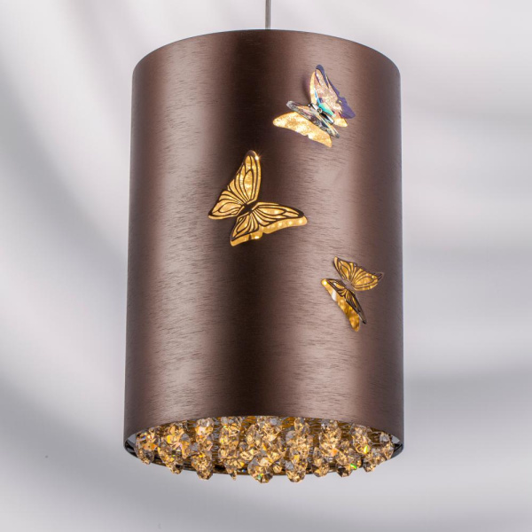 701101 Люстра FARAONE 10W 757LED LM БРОНЗА 3000K