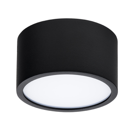213917 Светильник ZOLLA CYL LED-RD 10W 780LM ЧЕРНЫЙ 4000K IP44