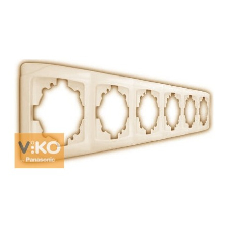 90572105 Рамка 5х горизонтальная крем VIKO Carmen