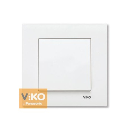 90960001 Выключатель 1-кл белый VIKO KARRE