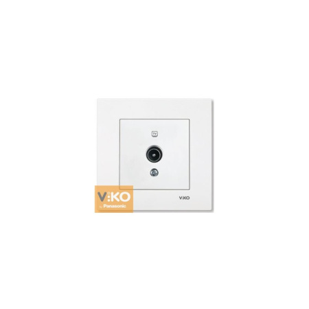 90960010 Розетка ТВ оконечная белая VIKO KARRE