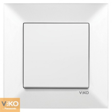 90970001 Выключатель 1-кл белый VIKO MERIDIAN