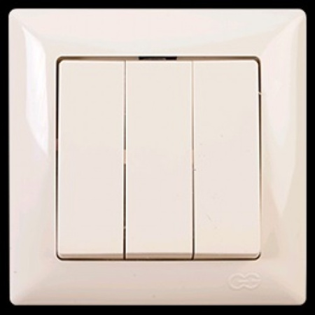 VS2812160 Выкл. 3-клав. крем