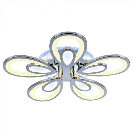 Светодиодная люстра 8007/5 CHR 160W+8W RGB