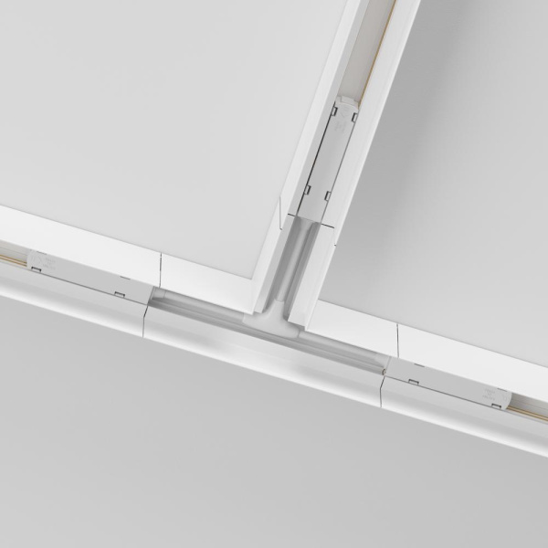 Коннектор Т-образный Gravity накладной белый