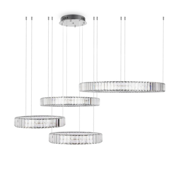 Серия Tier прекрасное дополнение к вашему интерьеру. Светильник может быть использован в интерьерах смешанного типа, например , голливудский гламур и современная классика. Хрустальный потолочный светильник излучает свет днем и ночью. В солнечном свете его