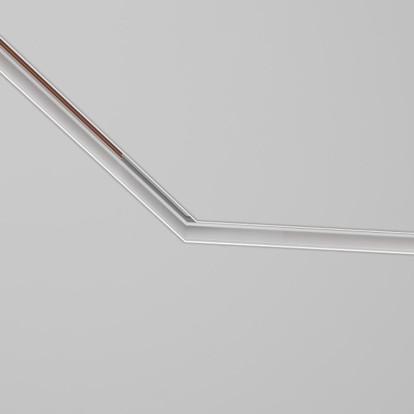 Угол-соединитель 135° Exility встраиваемый  под ГКЛ 12,5мм, белый