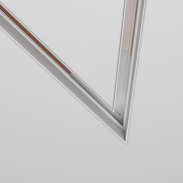 Угол-соединитель 45° Exility встраиваемый под ГКЛ 12,5мм, белый