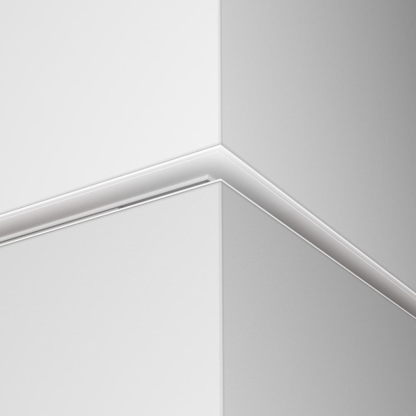 Коннектор внешний Exility встраиваемый под ГКЛ 12,5мм, белый