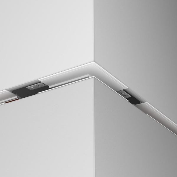 Коннектор внешний Exility встраиваемый под ГКЛ 9,5мм, белый