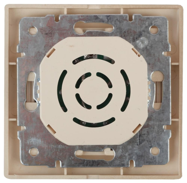 1-401-02 Intro Светорегулятор поворотный, 600Вт 230В, IP20, СУ, Plano, сл.кость (10/200/2000)