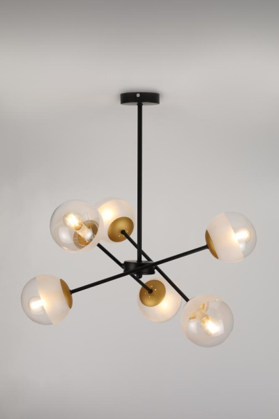 Люстра  Rivoli Areta 3075-306 6 х E14 40 Вт модерн