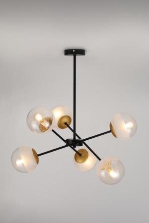 Люстра  Rivoli Areta 3075-306 6 х E14 40 Вт модерн