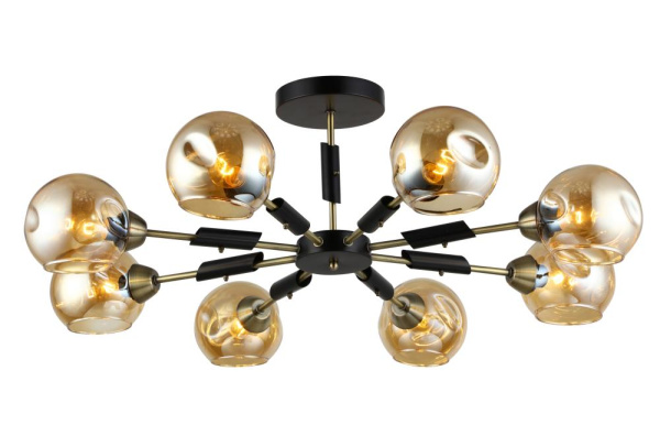 Люстра Rivoli Desma 3080-308 8 х E27 40Вт модерн