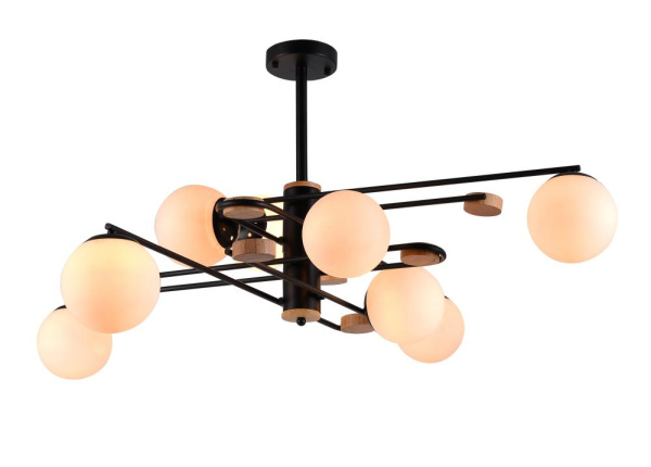 Люстра  Rivoli Emilie 3096-308 8 * Е27 40 Вт модерн