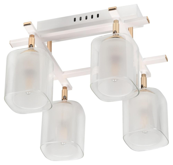 Светильник потолочный Rivoli Helga 3100-304 4 * Е27 40 Вт модерн